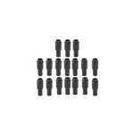 Prw 120031 Tall Poly Locks, 3/8 Stud, SET/16. Fixed Price $74.80.
