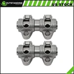 For Chevy Sbc 350 1.6 Ratio 3/8" Shaft Mount Stainless Steel Roller Rocker Arm. Fixed Price $41.63.