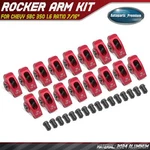 Red 2024 Aluminum Rocker Arms For Chevy Sbc 350 1.6 Ratio 7/16" Needle Bearings. Fixed Price $200.89.
