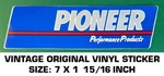 Pioneer Performance Products Vintage Original Vinyl Decal Sticker-drag Racing. Fixed Price $7.95.