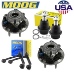 4WD Moog Front Upper Control Arm Lower Ball Joint Wheel Hub For Silverado Sierra. Fixed Price $256.11.