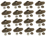 Rockers Arms+grooved Fulcrums+nuts SET/16 Some 1962-1965 Ford Sb 221 260 289. Fixed Price $209.12.