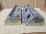 Sbc Chevy 350 Brodix 10X Weld Tech Cylinder Heads. Fixed Price $1153.00.