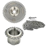 C5-R Katech Timing Chain Set With 1-BOLT 58X Cam Sprocket, Crank Gear, C5R. Fixed Price $264.99.