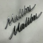 Nice Original 1966 67 Malibu Emblems J3. Fixed Price $29.95.