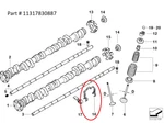 Bmw S54B32 Rocker Arm Spring Clip. Fixed Price $25.00.