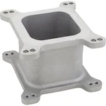 Speedway Motors 4BBL Tall High Rise Aluminum Open Carburetor Spacer, 4" Inch. Fixed Price $74.99.