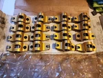 Crane Cams Nos Gold Rocker Arm, Big Block Chevy 1.70, 7/16", W/nuts, 16) Pcs. Fixed Price $420.00.