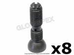 For Porsche '56-'69 Adjusting Screw Rocker Arm Set Of 8 O.e.m. + Warranty. Fixed Price $117.50.