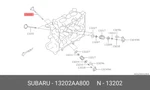 Genuine Oe Valve-exh 13202AA800 For Subaru 13202-AA800. Fixed Price $33.30.