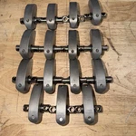 Roush Yates D3 C3 Nascar Non-adj. Prototype Rocker Arms Jesel Shaft Alum Body. Fixed Price $229.00.