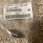 13296AA100 New Oem Subaru Camshaft Follower Lifter Pivot. Fixed Price $16.00.