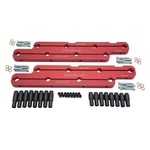 Edelbrock Rocker Arm Stud Girdle 7797; Red Billet Aluminum For Bbc Victor Jr 24. Fixed Price $926.95.