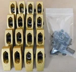 Crane Cams Early Gold Rocker Arms, Sb Chevy 1.50/3/8, W/nuts, 16)PC. Fixed Price $124.99.