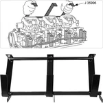 J-35996-A Rocker Arm Lifter Tool Fits For Detroit Diesel 50 & 60 Series Engines. Fixed Price $67.15.