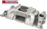 Pc 22026 Air Gap Aluminum Intake Manifold 283 305 327 350 383 400 Sbc Chevy V8. Fixed Price $255.00.