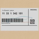 Genuine Bmw 11331342151 - Rocker Arm Axle. Fixed Price $90.26.