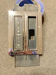 1971-74 Mopar Challenger Cuda Body Slap Stick Console Shifter Plate Bezel. Fixed Price $50.00.
