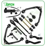 For Chevy Silverado 1500 13PCS Front Upper Control Arms Tie Rods Idler Kit. Fixed Price $117.99.
