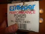 Mopar Performance P5249259 Rb Hemi Engine Block Small Parts Package Nos. Fixed Price $100.00.