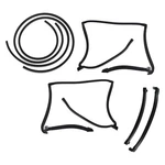 For Chevy Monte Carlo 1978-1988 Diy Solutions T-top Weatherstrip Kit. Fixed Price $330.27.
