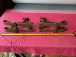 Vintage 1920 Wolverine Big Car Rear Bumper Ends, Cadillac? Packard? Rat Rod.. Fixed Price $495.00.