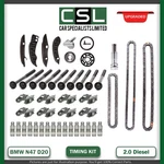 Bmw N47D20 2.0 Engine Timing Chain Kit Head Bolt Rocker Arms Lifters Set New. Fixed Price $475.26.