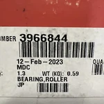 Cummins 3966844 Roller Bearing. Fixed Price $220.00.