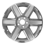 Refurbished Machined And Painted Silver Aluminum Wheel 18 X 9597542. Fixed Price $231.01.