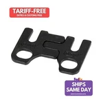Dart 27001410, One Black Steel Guide Plate - Sbc/sbf 5/16 Flat Adj. Performanc. Fixed Price $35.56.