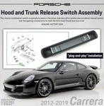 2012-2019 Oem Porsche 911 Carrera Switch Assembly For Hood And Decklid Release. Fixed Price $142.66.