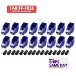 Scorpion 1022, Set Of 16 Blue Aluminum Sbf Roller Rocker Arms 1.72 Ratio Pedesta. Fixed Price $684.31.