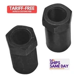 Proform 66936, Set Black Steel 7/16 Poly Locks Aluminum Roller R/a's. Fixed Price $53.10.