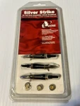 Eastman Outfitters Silver Strike 85/100 Grain Expandable 3-BLADE Broadhead Pac. Fixed Price $20.00.
