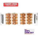 Sharp Rockers S1005, Set Of Orange Aluminum Sbc Arms - 1.6 Ratio 7/16. Fixed Price $602.18.