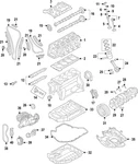 Genuine Volkswagen Rocker Arms 06E-109-417-AB. Fixed Price $21.42.