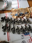 CODZ-6564-A Valve Rocker Arms (15) Nos Falcon,mustang,fairlane. Fixed Price $300.00.