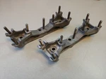 2 Very Nice Rare Used Original Porsche 356B Rocker Bridge Bases Magnesium Nla. Fixed Price $275.00.