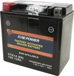 Fip. Factory Activated Sealed Battery Replaces YTX14-BS CTX14-BS(FA). Fixed Price $81.95.