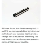 Ipd Shaft Assembly Rocker Arm 3078322. Fixed Price $198.76.