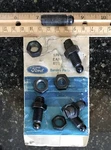Nos Ford Boss 429 Street Rocker Arm Slot Adjusting Screw W/ Hex Nut. Each.. Fixed Price $198.00.