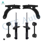 Set Front Lower Control Arm-sway Bar Link-strut For 2005 2006 Volkswagen Jetta. Fixed Price $145.98.