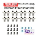 Jesel KSS-317070T, Set Of 16 Natural Aluminum Shaft Rocker Arm Kit LS1/LS6 1.7/1. Fixed Price $2410.62.