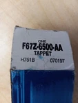 Ford Oem 1984-1993 Mustang 2.3L Valve Tappet F67Z-6500-AA. Fixed Price $11.95.
