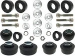 134-10005 Body Mount Bushings For Chevy Ii, Eliminate Noise/ Reduce Chassis Flex. Fixed Price $107.99.