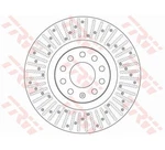 2PCS Brake Disc Trw DF6189S For Audi A4 Avant. Fixed Price $233.61.