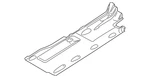 Genuine Volkswagen Floor Pan Splash Shield 3C8-825-201-A. Fixed Price $102.86.