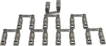 Lunati 72434-16 Lifters, Solid Roller, Vertical Link Bar, Ford, 352 428, New. Fixed Price $498.18.