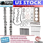 Intake Exhaust Camshaft & Head Gasket Bolt Valve Set For Chevy Cruze Sonic 1.8L. Fixed Price $249.95.