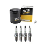 Wix Engine Oil Filter & Ngk V-power Spark Plugs Kit For Stanza 2.4L L4 KA24E. Fixed Price $52.95.